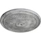 Ekena Millwork Trinity Ceiling Medallion (Fits Canopies up to 3"), 22"OD x 1 3/4"P, Ultra Pure White Crackle CM22TNUWC - alternate 3